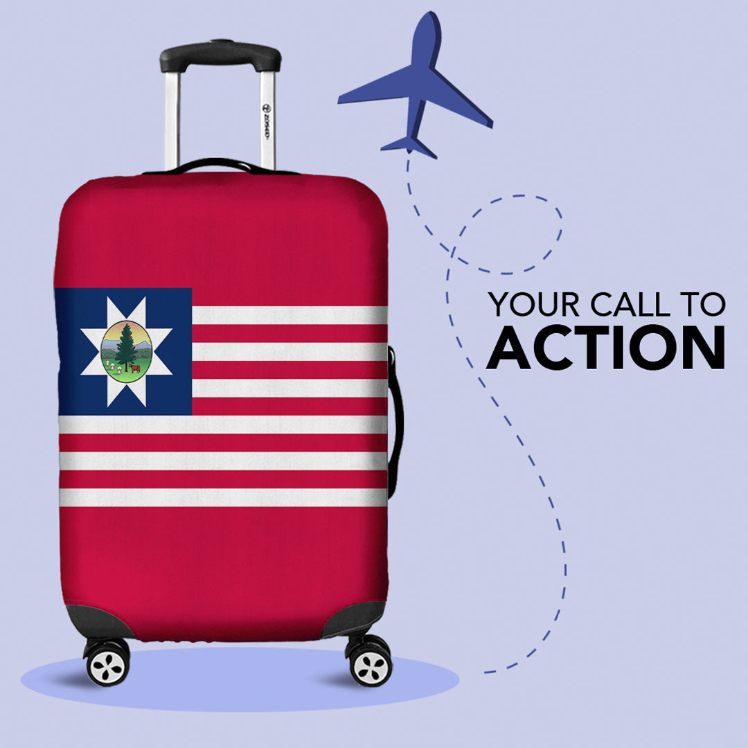 Luggage Cover Flag of Barbados Luggage Cover