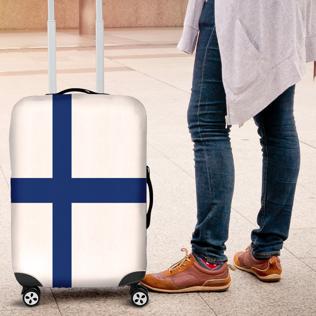 Luggage Cover Flag of Finland Luggage Cover
