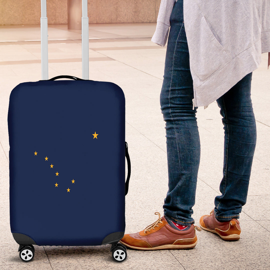 Luggage Cover Flag Of Alaska Luggage Cover