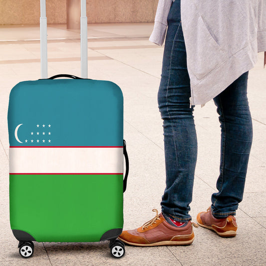 Luggage Cover Flag of Uzbekistan Luggage Cover