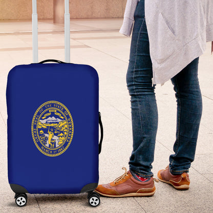 Luggage Cover Flag Of Nebraska Luggage Cover