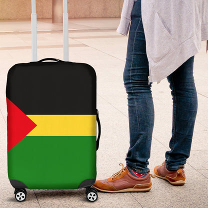 Luggage Cover Ethiopia Flag Of The Benishangul Gumuz Region Luggage Cover