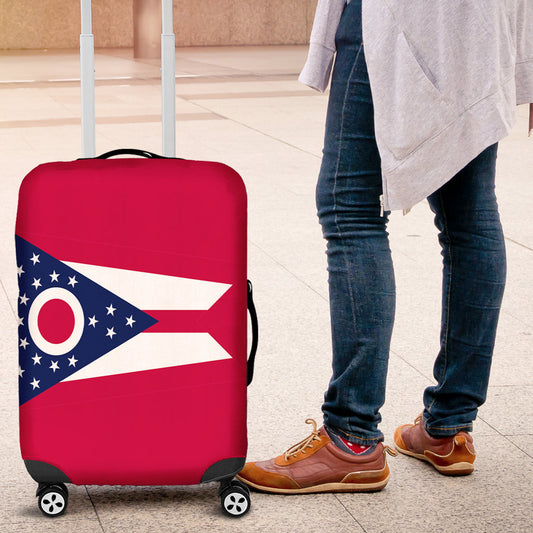 Luggage Cover Flag Of The U.S. State Of Ohio Luggage Cover