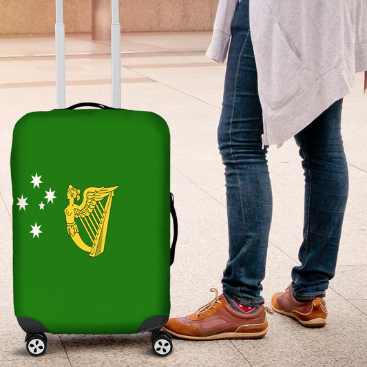 Luggage Cover Australia Australian Irish Heritage Flag Luggage Cover