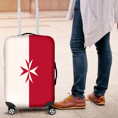 Luggage Cover Flag of Malta Maltese Cross Luggage Cover