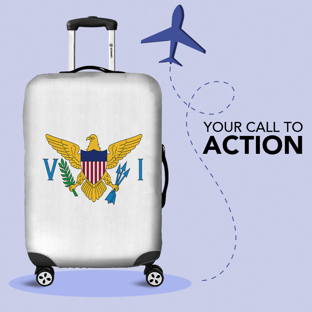 Luggage Cover Flag of Dominican Republic Luggage Cover