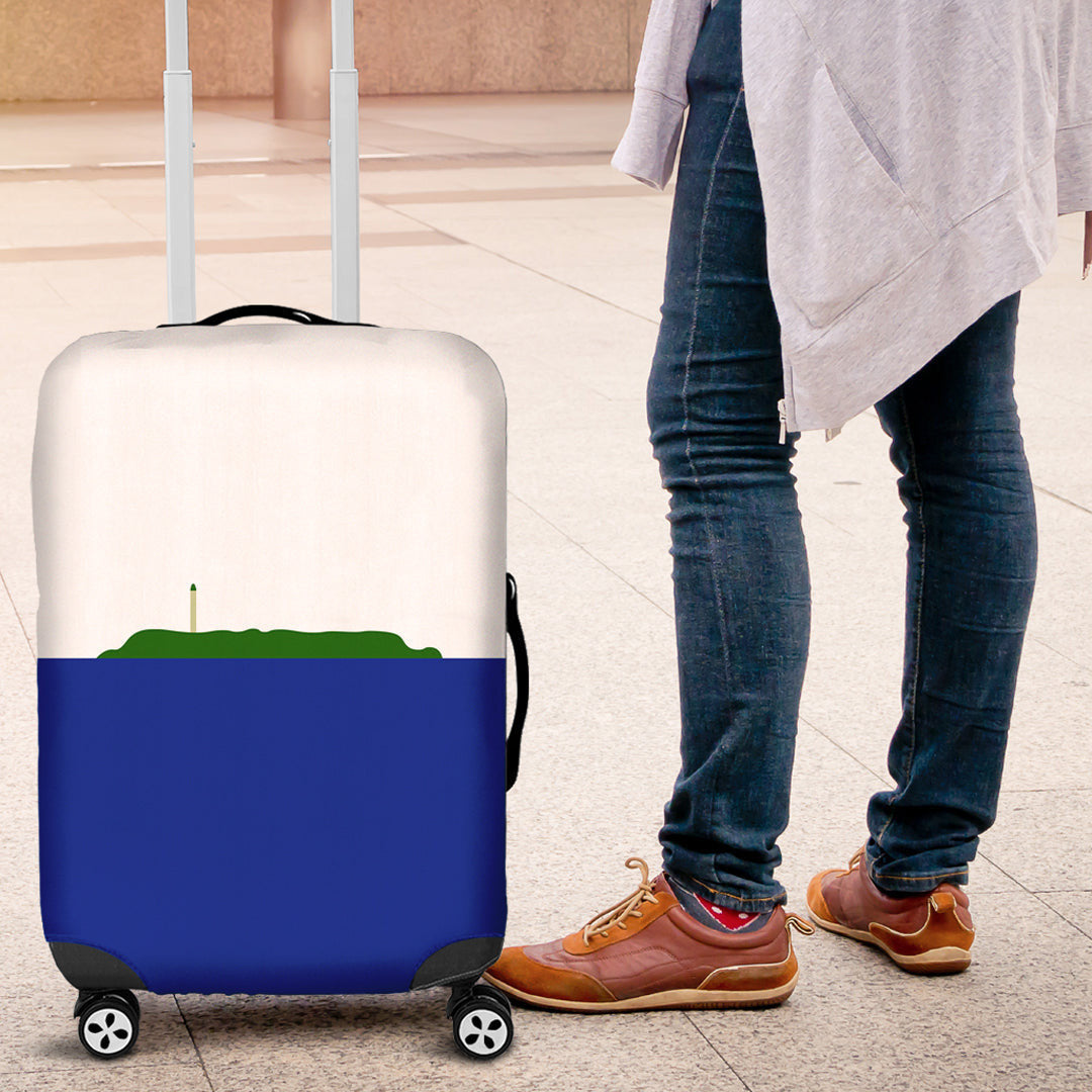 Luggage Cover Flag of Unofficial Flag Of Navassa Island Luggage Cover