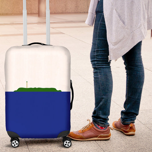 Luggage Cover Flag of Unofficial Flag Of Navassa Island Luggage Cover