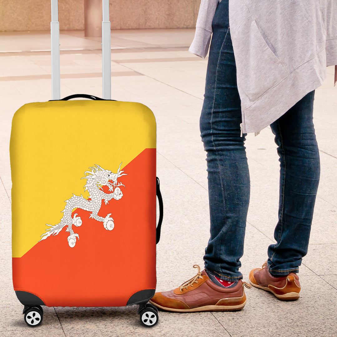 Luggage Cover Flag of Bhutan Luggage Cover