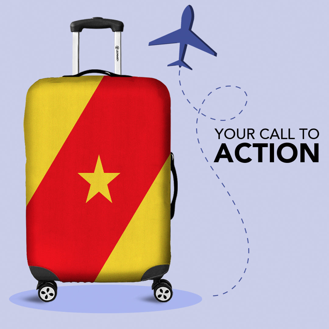 Luggage Cover Flag Of The Northern Mariana Islands Luggage Cover