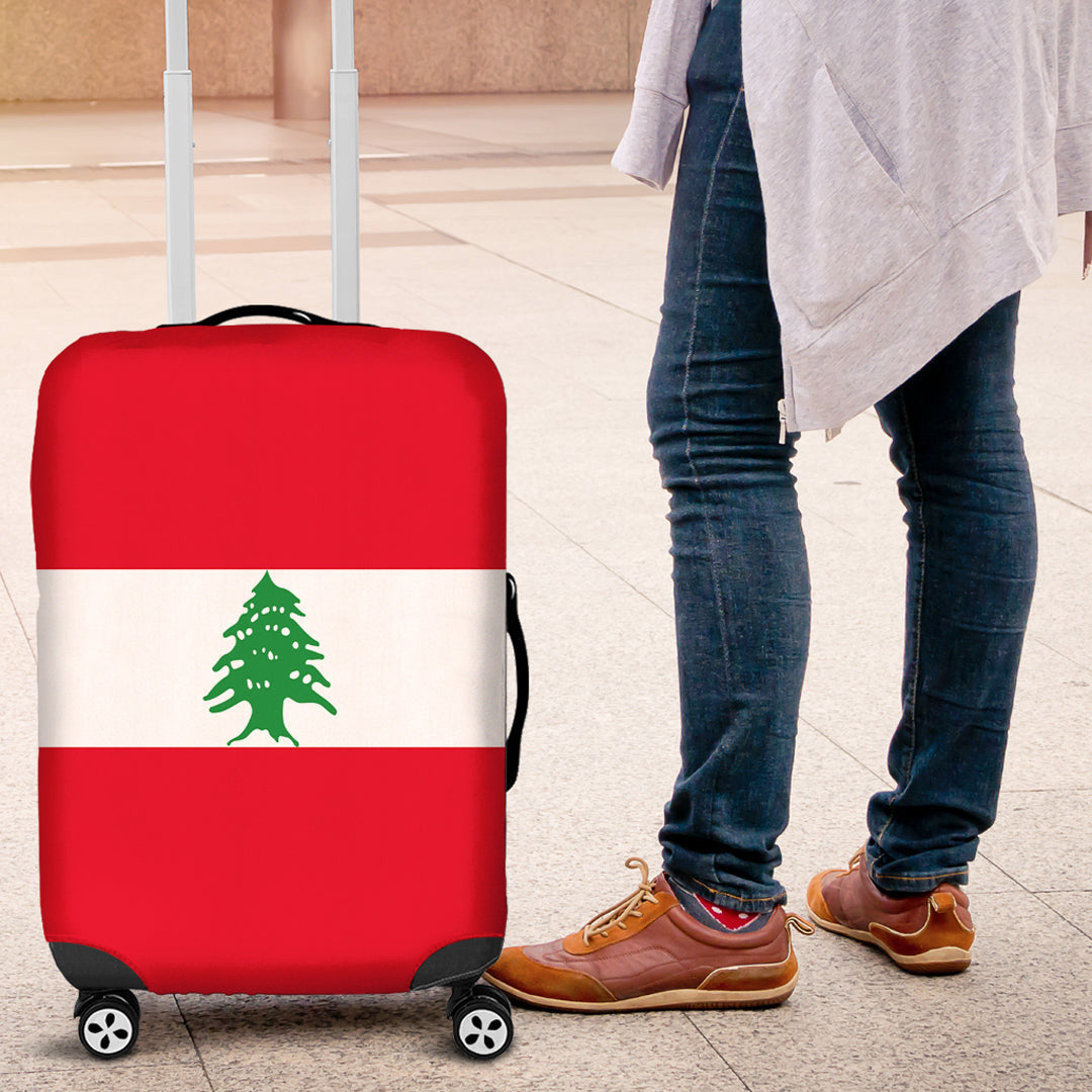 Luggage Cover Flag of Lebanon Luggage Cover