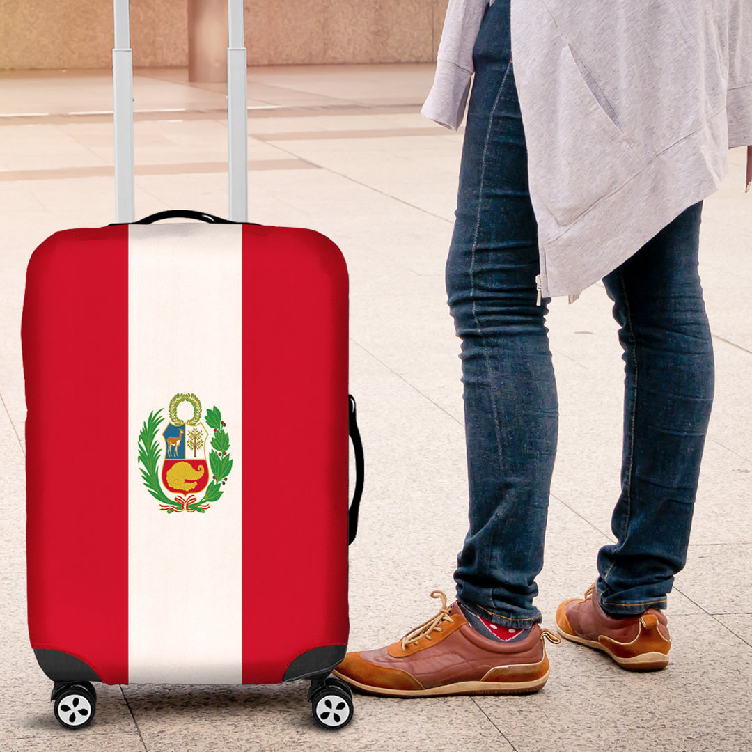 Luggage Cover Flag of Peru Luggage Cover