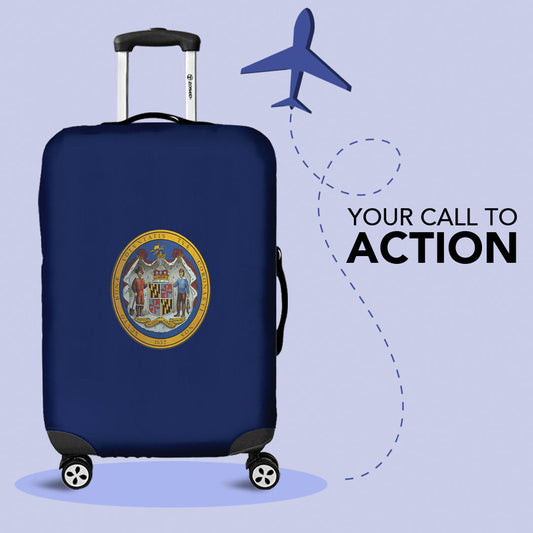 Luggage Cover Flag Of Missouri Luggage Cover