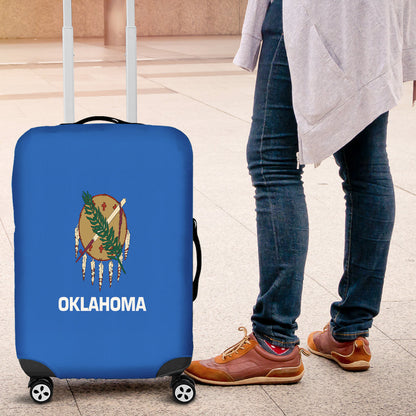 Luggage Cover Flag Of Oklahoma Luggage Cover