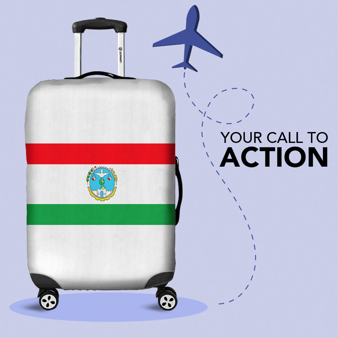 Luggage Cover Flag of Korea Luggage Cover