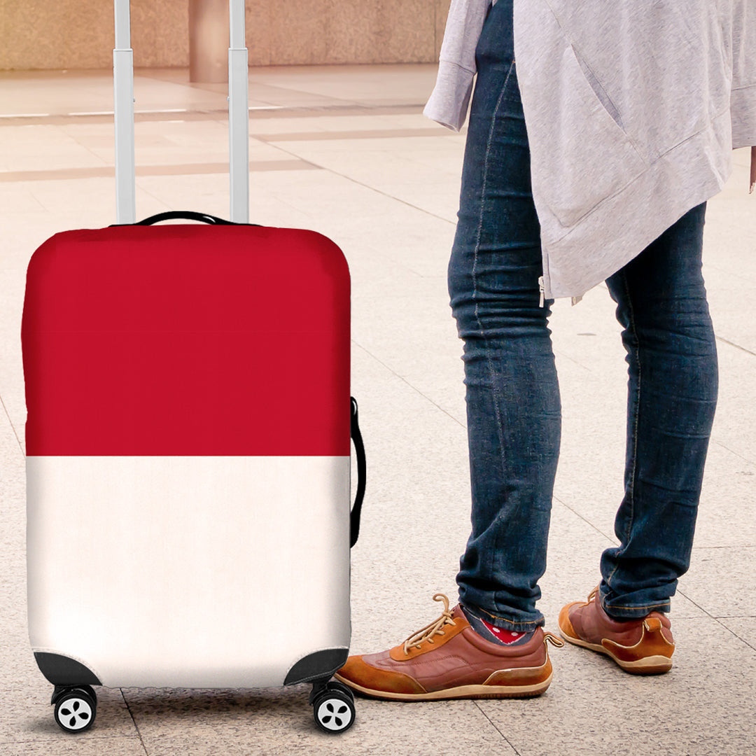 Luggage Cover Flag of Monaco Luggage Cover