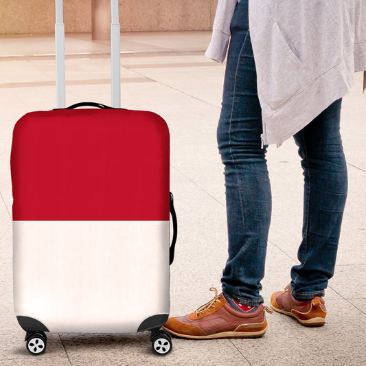 Luggage Cover Flag of Monaco Luggage Cover