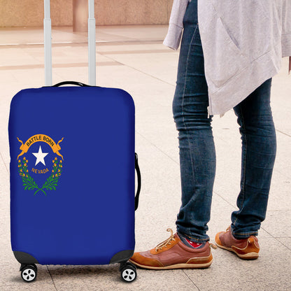 Luggage Cover Flag Of Nevada Luggage Cover