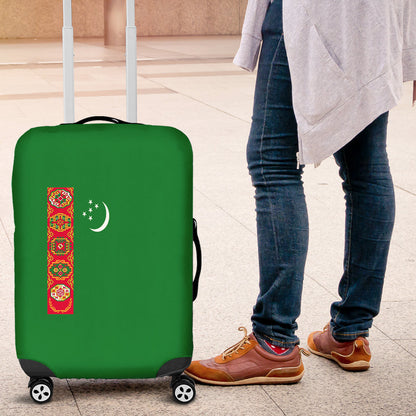 Luggage Cover Flag of Turkmenistan Luggage Cover