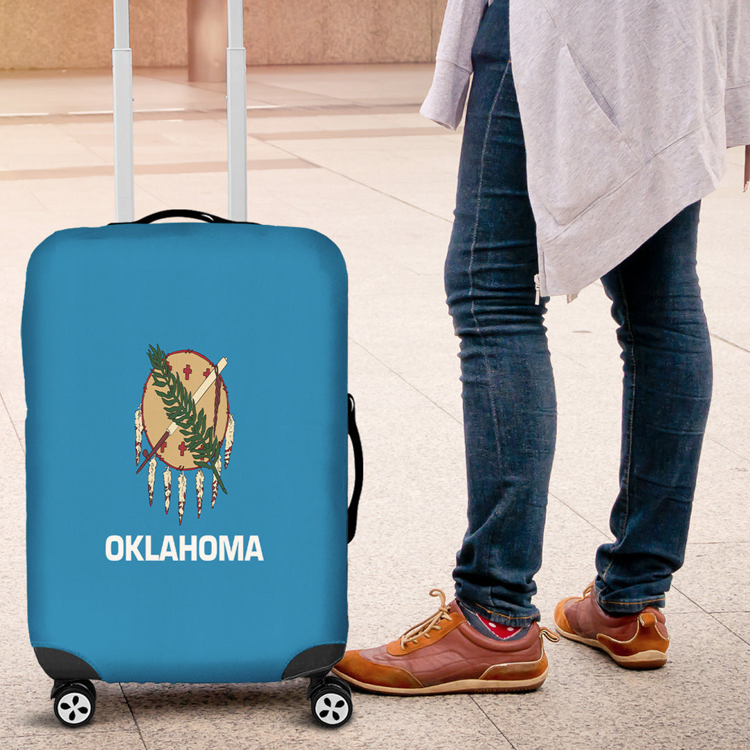 Luggage Cover Flag Of Oklahoma 1941 1988 Luggage Cover