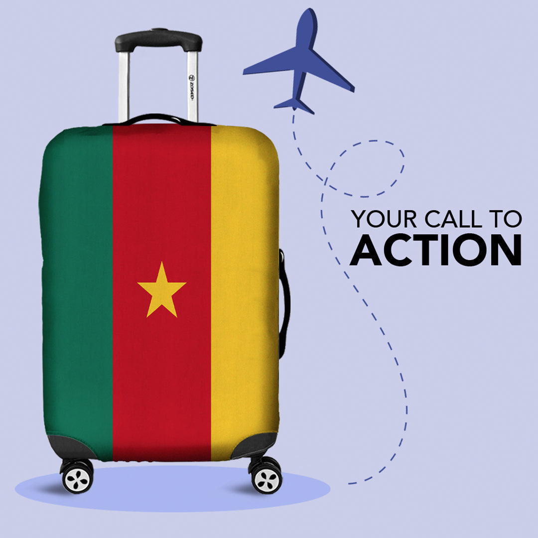 Luggage Cover Ethiopia Flag Of The Sidama Region Luggage Cover