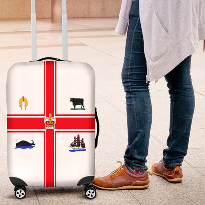 Luggage Cover Australia Flag Of The City Of Melbourne Luggage Cover