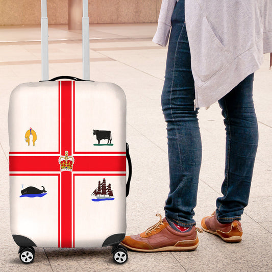 Luggage Cover Australia Flag Of The City Of Melbourne Luggage Cover