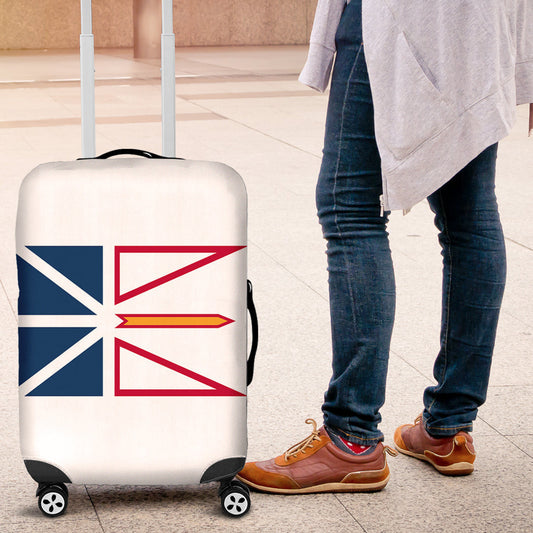 Luggage Cover Canada Flag Of Newfoundland And Labrador Luggage Cover