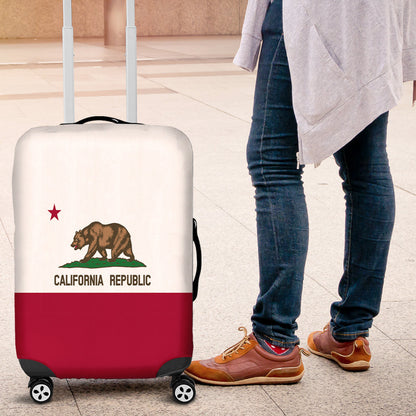 Luggage Cover Flag of California Luggage Cover