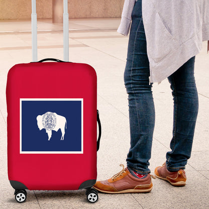Luggage Cover Flag Of Wyoming Luggage Cover