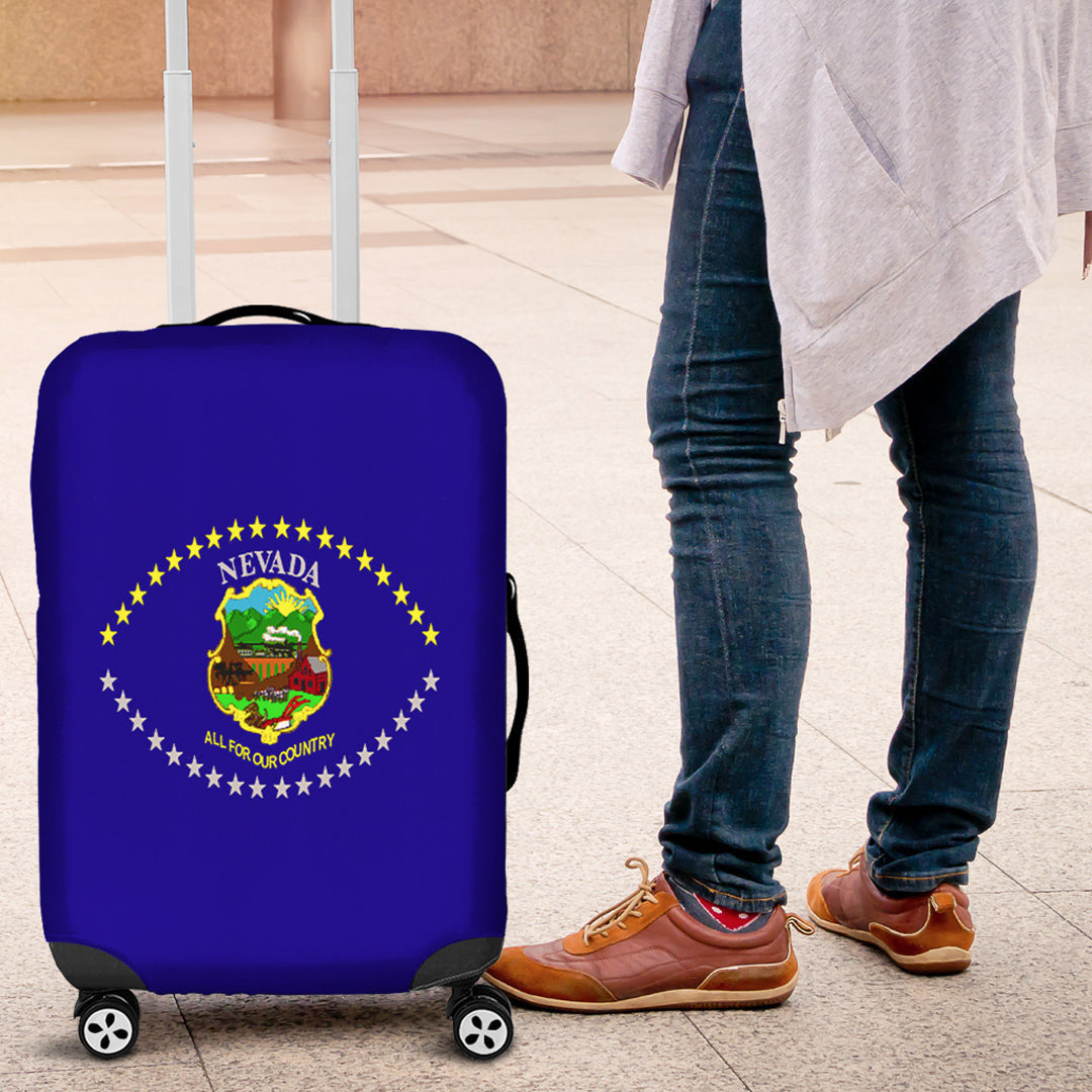 Luggage Cover Flag Of Nevada 1915 Luggage Cover