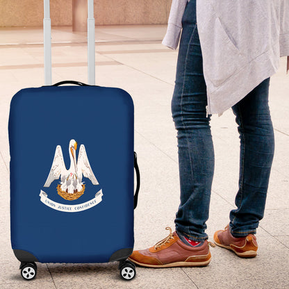 Luggage Cover Flag Of Louisiana Luggage Cover
