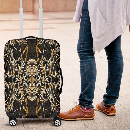 Luggage Cover Scottish Golden Thistle Luggage Cover