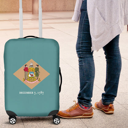 Luggage Cover Flag of Delaware Luggage Cover