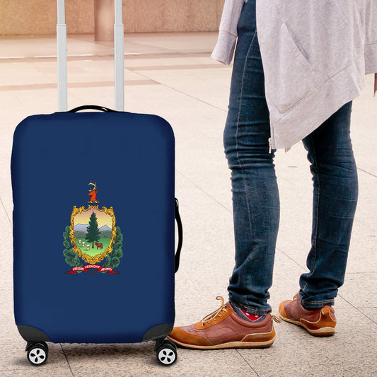 Luggage Cover Flag Of Vermont Luggage Cover