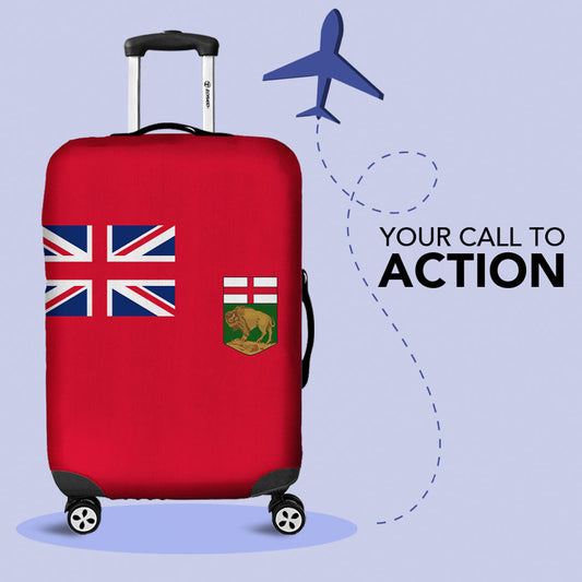 Luggage Cover Australia Scottish Australian Flag Luggage Cover