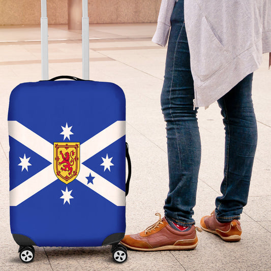 Luggage Cover Australia Scottish Australian Flag Luggage Cover