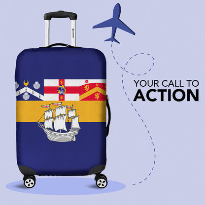 Luggage Cover Flag of Hawaii Kanaka Maoli Luggage Cover