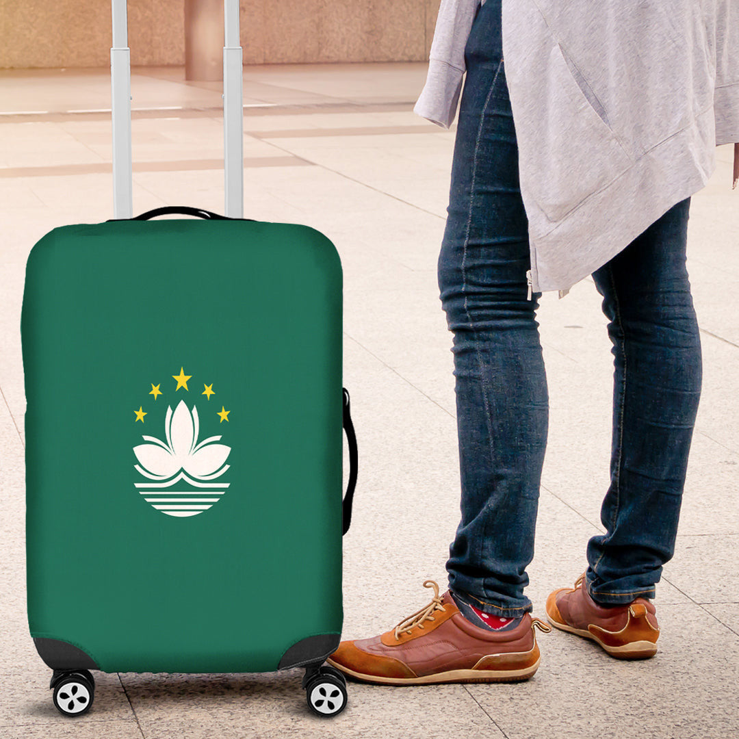 Luggage Cover Flag of Macau Luggage Cover