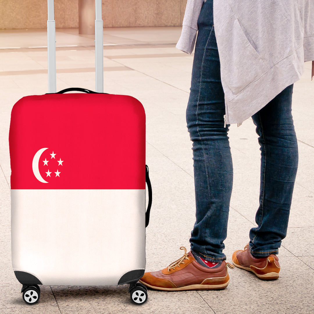 Luggage Cover Flag of Singapore Luggage Cover