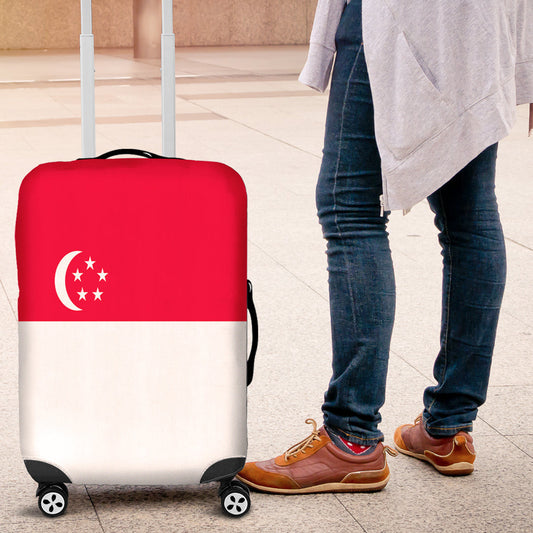 Luggage Cover Flag of Singapore Luggage Cover