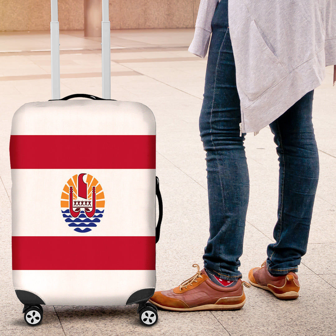 Luggage Cover Flag of Tahiti French Polynesia Luggage Cover
