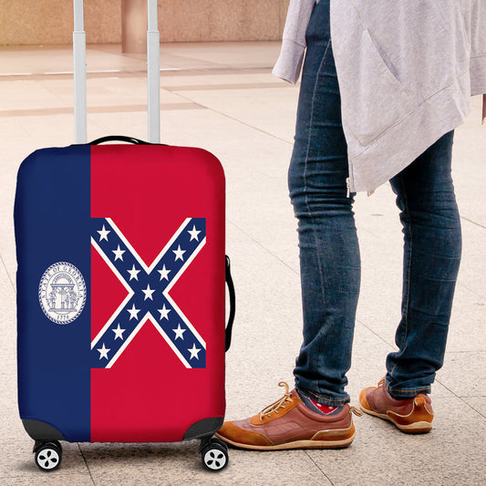 Luggage Cover Flag Of The State Of Georgia 2001 2003 Luggage Cover