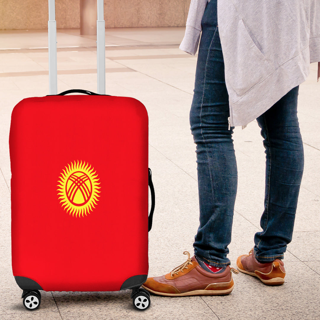 Luggage Cover Flag of Kyrgyzstan Luggage Cover