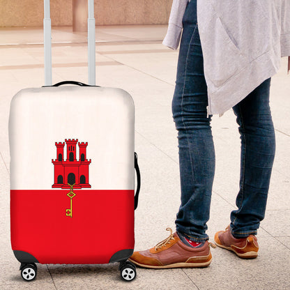 Luggage Cover Flag of Gibraltar Luggage Cover
