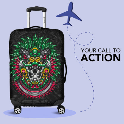 Luggage Covers Quetzalcoatl Aztec Mexico Luggage Covers