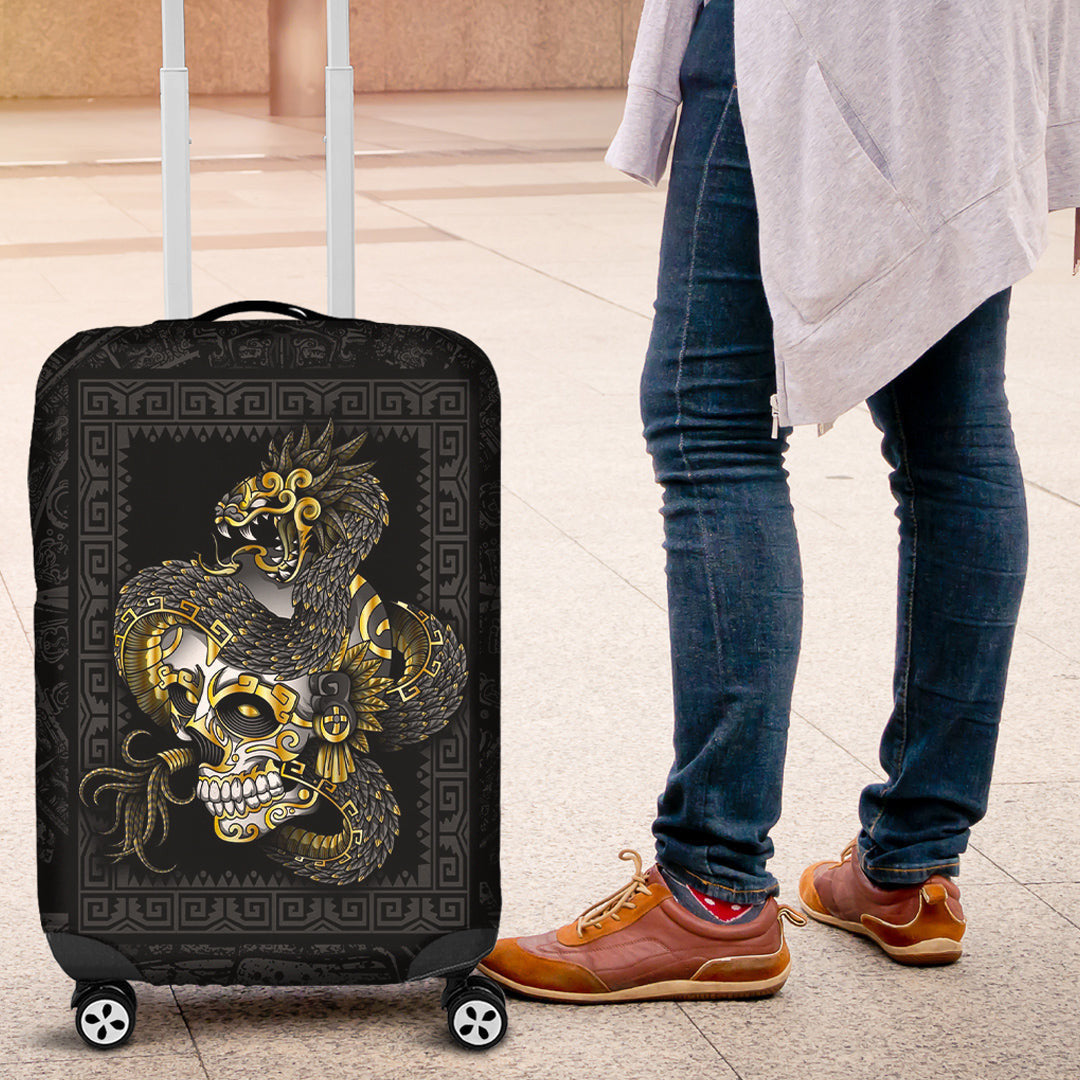 Luggage Covers Quetzalcoatl Aztec Mexico Luggage Covers