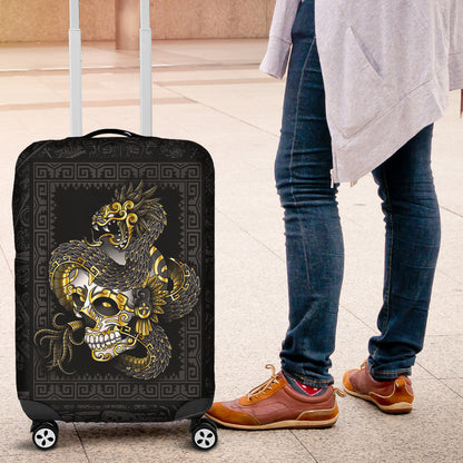 Luggage Covers Quetzalcoatl Aztec Mexico Luggage Covers