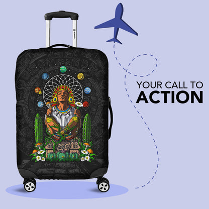 Luggage Covers Aztec Jaguar Warrior Luggage Covers