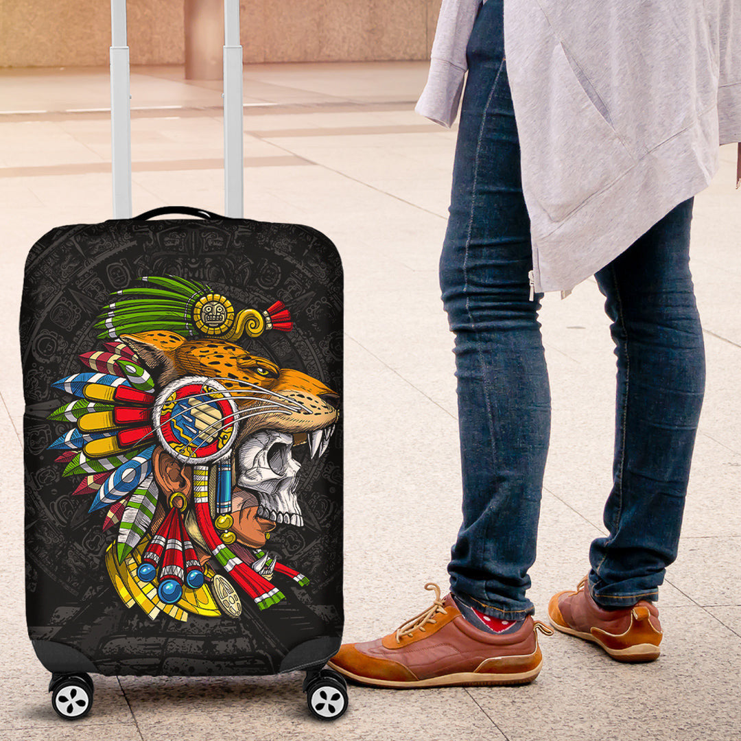 Luggage Covers Aztec Jaguar Warrior Luggage Covers
